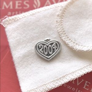 James Avery 2004 heart charm
